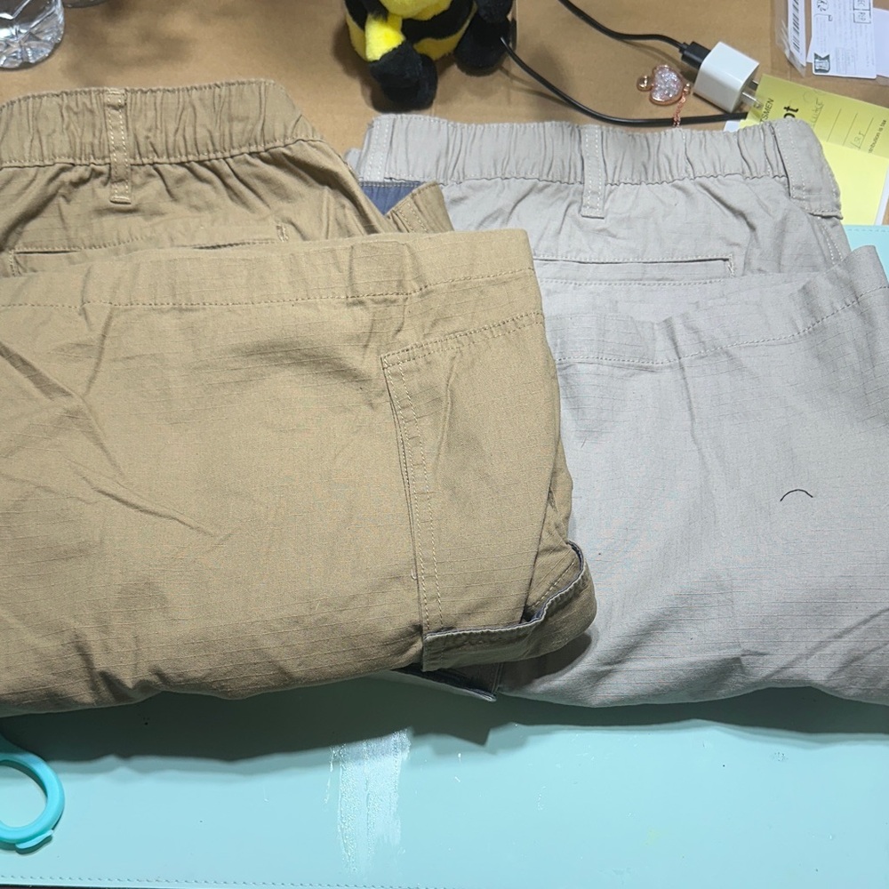 RedHead Men's Cargo Shorts - Tan and Gray